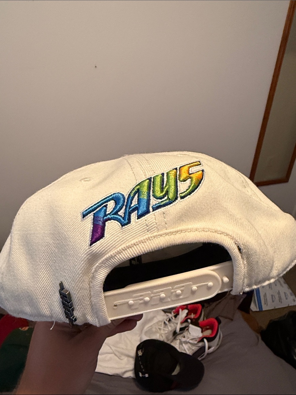 Tampa Bay Devil Rays Retro Logo Snapback Hat - Picture 4 of 7